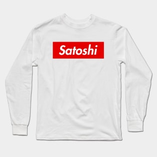 Satoshi Long Sleeve T-Shirt